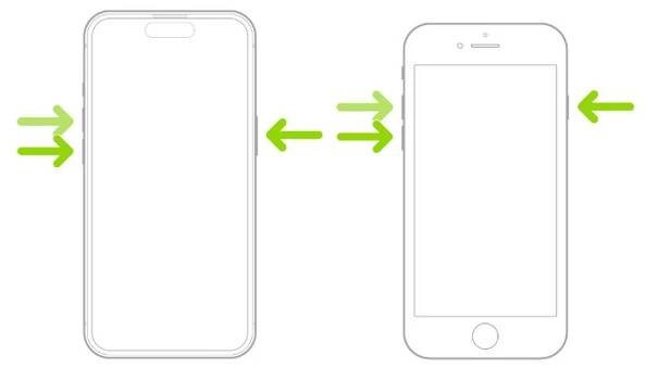 Vynutit restartování iPhone