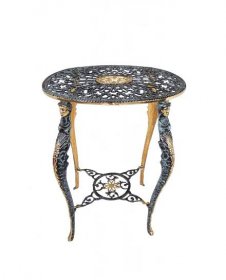 Bronzový květinový stolek