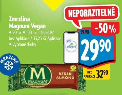 Zmrzlina Magnum Vegan
