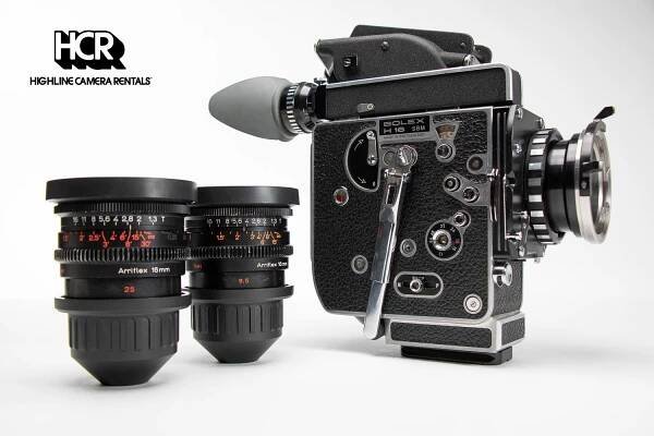 Super 16mm Bolex H16 Camera - PICK TWO ZEISS Super Speeds