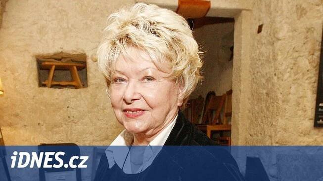 Alena Vránová slaví devadesátiny. Pokračování Pyšné princezny herci odmítli - iDNES.cz