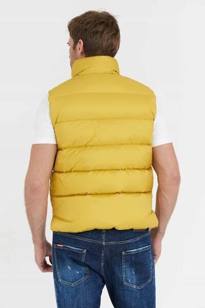 BLAUER Žlutý péřový vesta SEBASTIAN, velikost 3XL Velikost 3XL