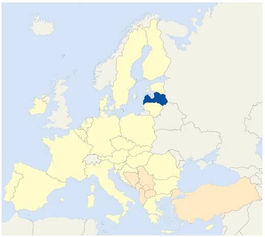 Latvia in Europe