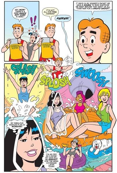 Veronica goes viral in BETTY & VERONICA: SUMMER FUN IN THE SUN! - Archie Comics