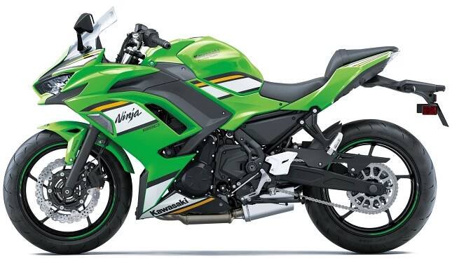 Kawasaki Ninja 650 zelená 2025
