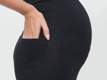 esmara® Dámské těhotenské kalhoty BIO