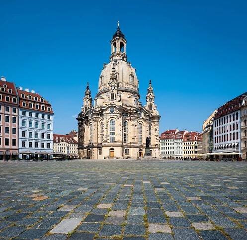 Frauenkirche v Drážďanech | anyaivanova/123RF.com