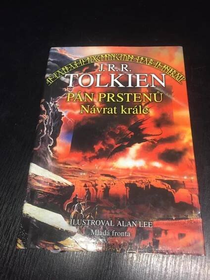 Kniha Tolkien PÁN PRSTENŮ Návrat krále - Cizojazyčné knihy