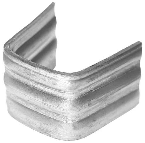 Spona pro kovaný plot, bránu, zábradlí a mříže - typ R, rozměr 18x12 mm, tl. 1 mm
