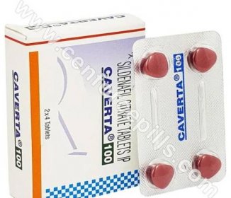 Caverta 100 mg (Sildenafil Citrate)