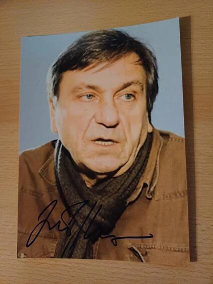 Kodeš Jiří, herec, foto s originálním autogramem, Tankový prapor