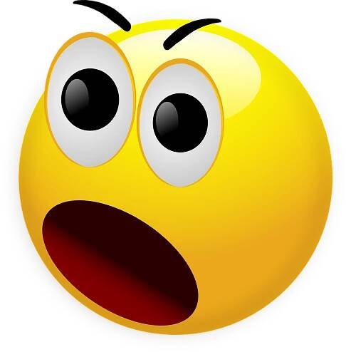 imoji, surprised face
