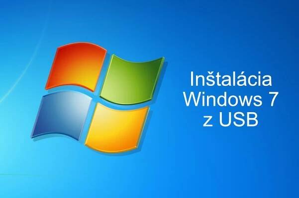 Inštalácia windows 7 z usb kľúča