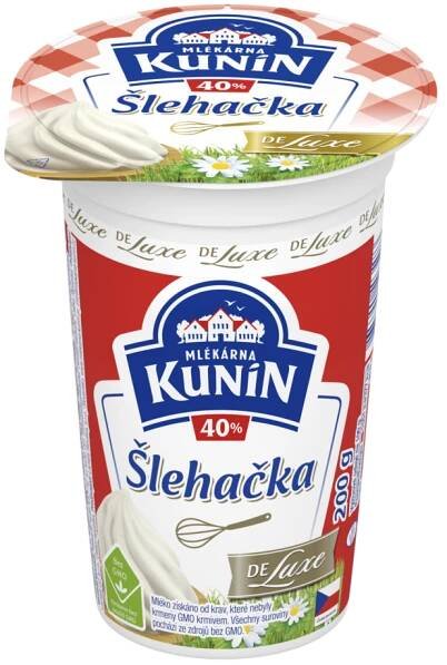 Smetana ke šlehání de luxe 40% - Lactalis Foodservice