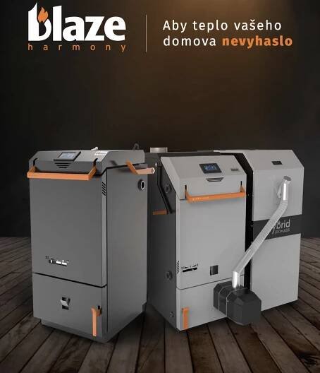 Blaze Harmony - špičkové kotle na dřevo a pelety