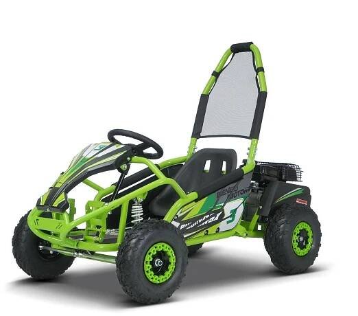 Benzínová bugina pro děti Beneo Motors BUGGY RSX zelená - 98cm3