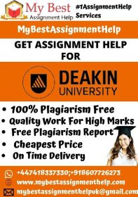 Deakin University Assignment Help - My Best Assignment Help