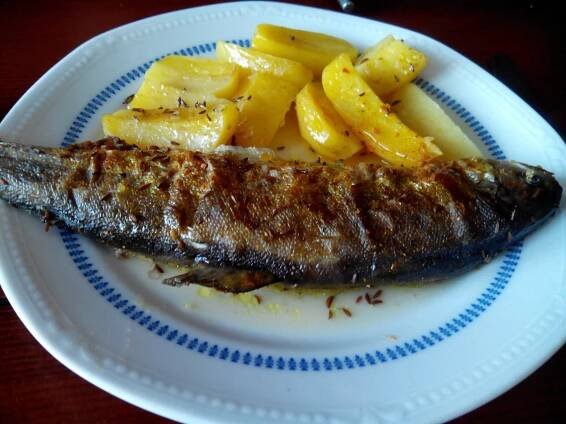 Recept: Pstruh na másle - klasika | Tradičnírecepty.cz