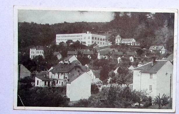 Brno 1942 : Nový Lískovec , sanatorium - Pohlednice místopis