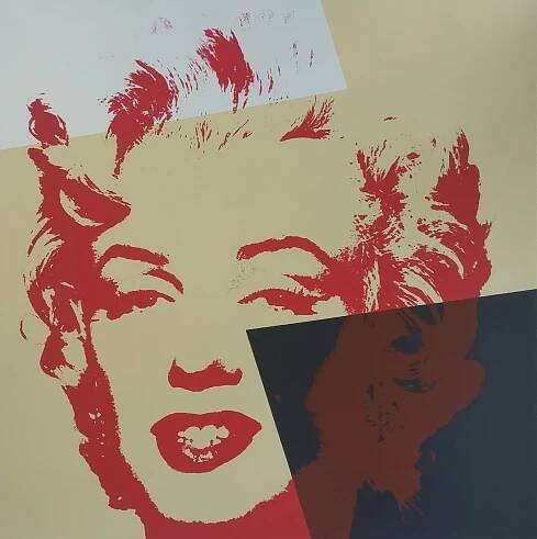 Golden Marilyn 11.44" - popartshop.cz