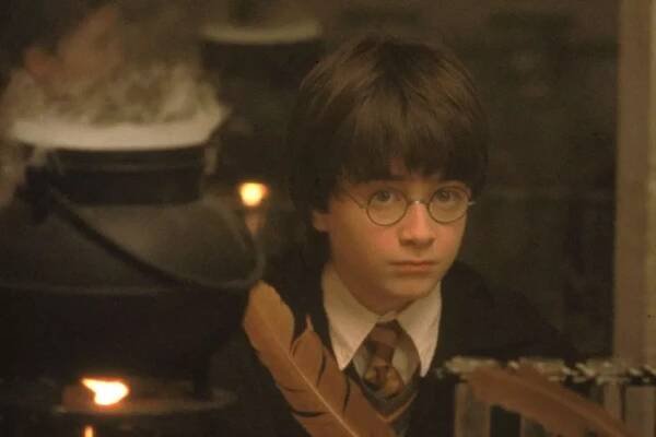 Harry Potter in the first movie 