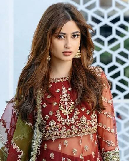 Pakistani actress Sajal Ali on Instagram photo