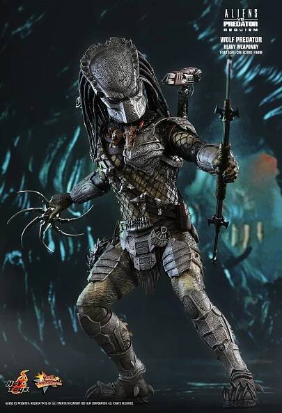 Wolf Predator (Heavy Weaponry) (Sideshow Collectibles) - AvPGalaxy