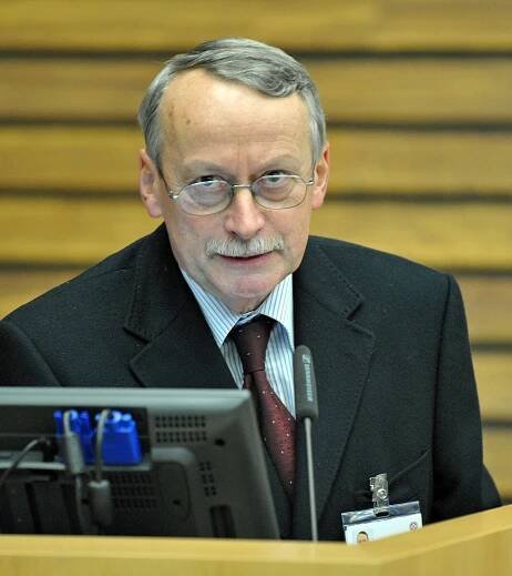 Prof. Libiger na slavnostním semináři