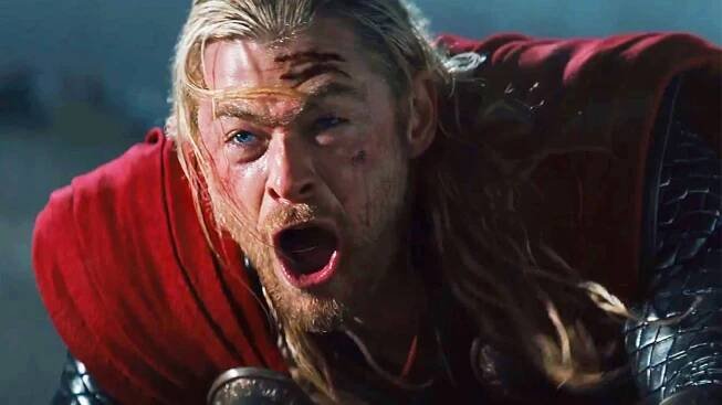 Chris Hemsworth jako komiksový Thor