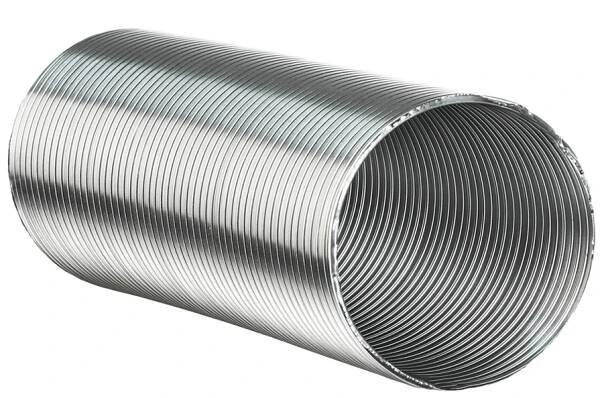 Potrubí kruhové ohebné do 250°C Ø 125 mm, délka 1000 mm