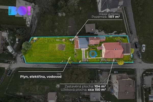 Prodej Dům, Hrádek, okres Frýdek-Místek