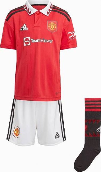 adidas Manchester United H Mini Jr set 22/23 H64050 92 od 849 Kč