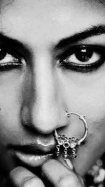 Smita Patil's monochromatic pictures