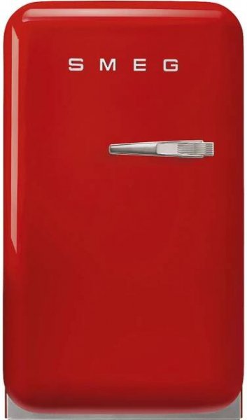 SMEG Lednice - minibar 50 ́s Retro Style, levá, červený, 34 l