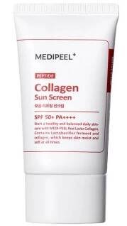 MEDIPEEL – Red Lacto Collagen Pore Lifting Sunscreen SPF50+ PA++++ – Ochranný pleťový krém s kolagenem a liftingovým účinkem – 50 ml