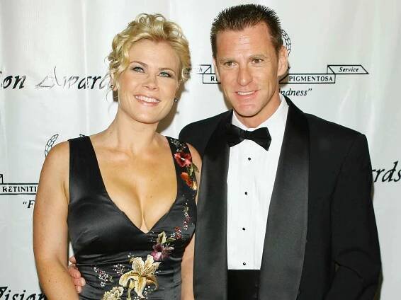 Alison Sweeney and her husband Dave Sanov arrive to the 36th Annual Vision Awards on June 27, 2009 in Beverly Hills, California.