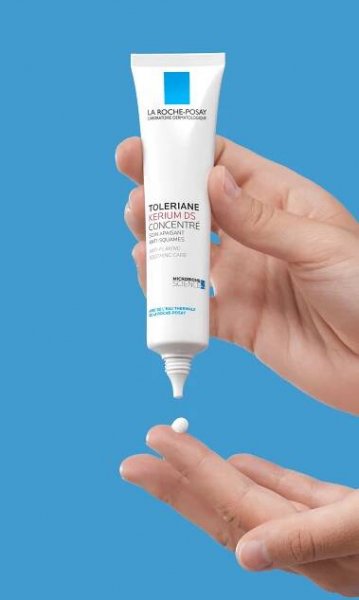 La Roche-Posay Toleriane Kerium DS koncentrovaný krém s mikrobiómom 40 ml
