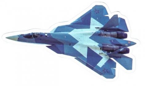 Samolepka Suchoj Su-57