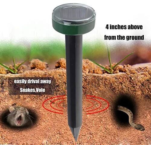 Solární odpuzovač krtků, myší a hrabošů Plašič