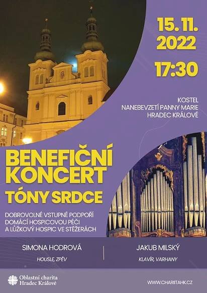 Benefiční koncert Tóny srdce