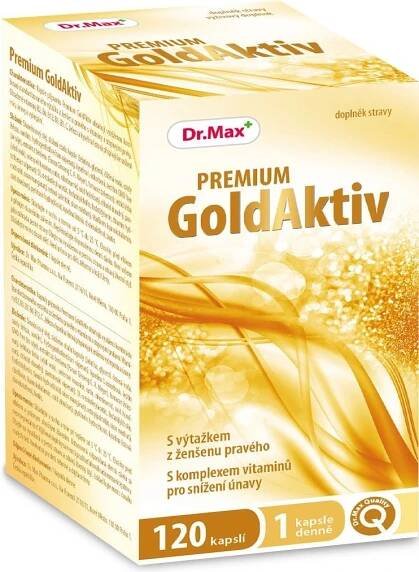 Dr. Max Goldaktiv Premium 120 kapslí Vánoce