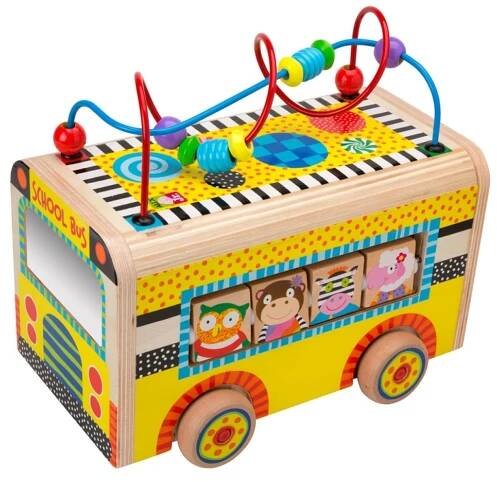 ALEX - Edukační autobus dřevěný
