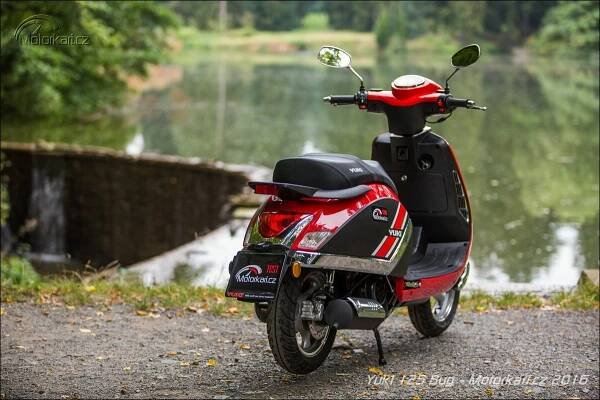 Yuki 125 Bug: městský hmyzák | Motorkáři.cz