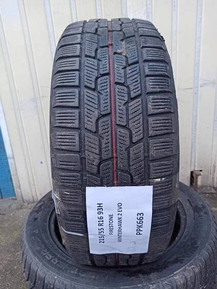 Zimní pneu Firestone Winterhawk 2 Evo 215/55 R16 93H 5,5mm 1ks
