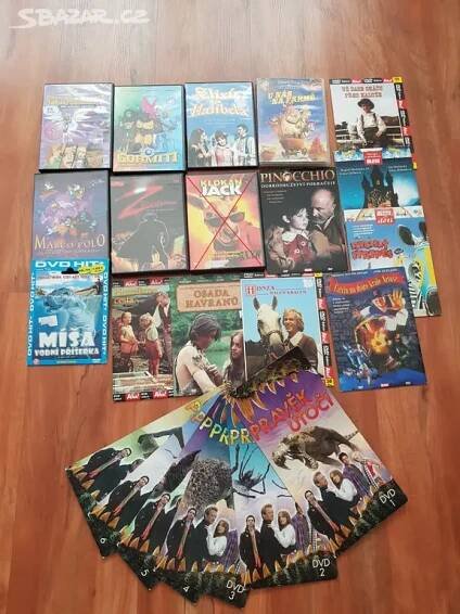 DVD pohádky - Praha - Bazar