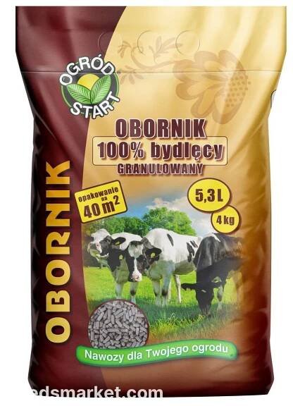 Granulovaný kravský hnůj - Ogród-Start® - 4 kg