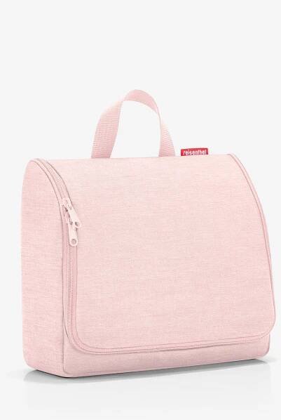 Prostorná toaletní taštička s háčkem 4L Reisenthel Toiletbag XL Twist Blush | e-TASKY.cz