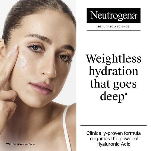 Neutrogena Hydro Boost Hyaluronic Acid Water Gel with Signature Fragrance 1.7 Oz