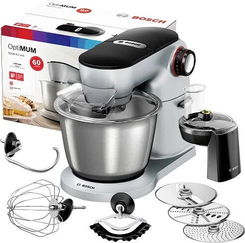 Bosch Haushalt MUM9D33S11 kuchyňský robot 1300 W stříbrná