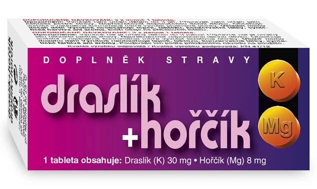 NATURVITA Draslík+hořčík tbl.60 - skladem